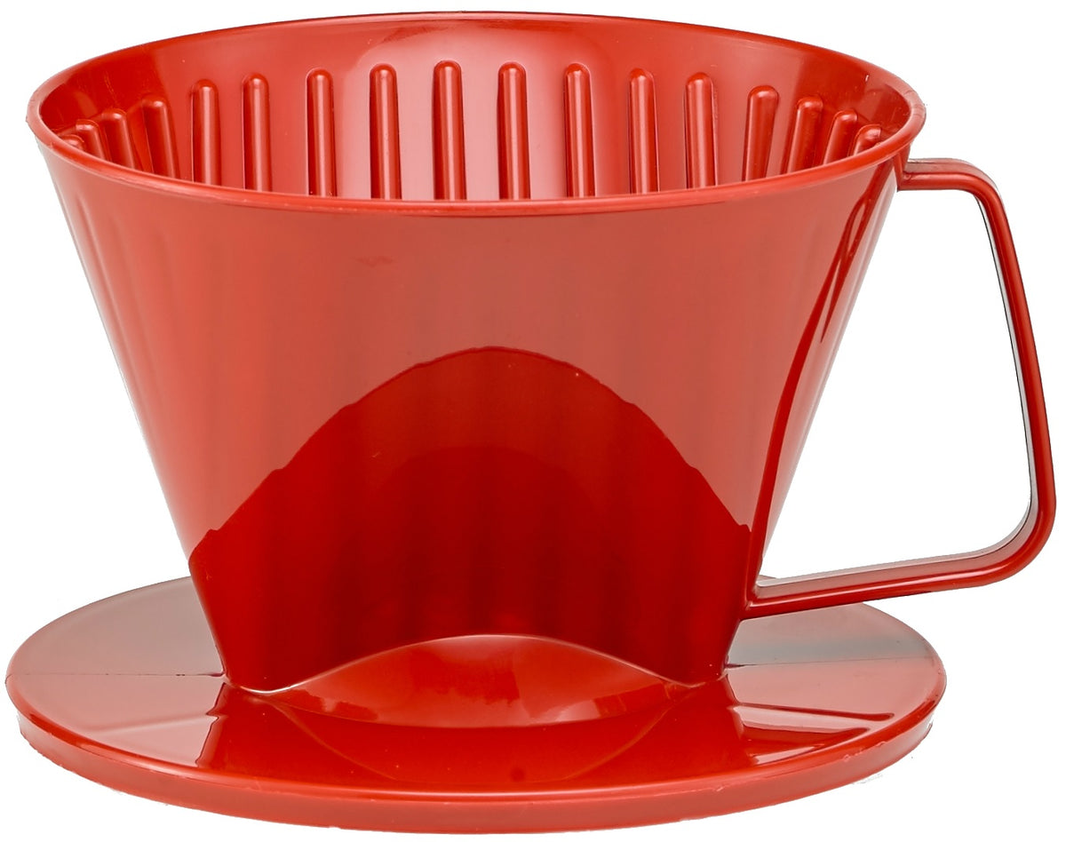 Harold Import 2661RD Coffee Filter Cone, Red