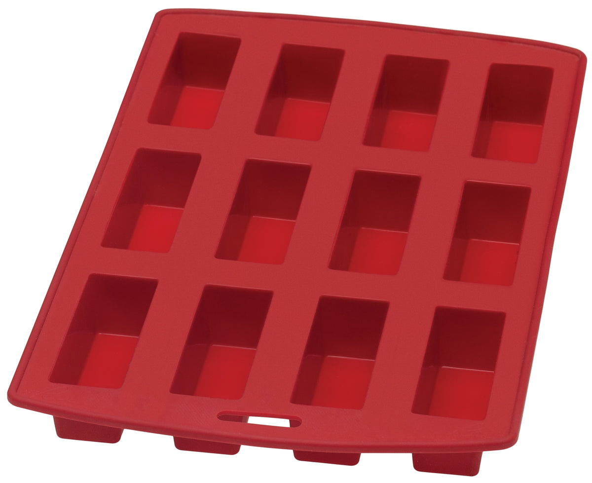 Harold Import RL9 Rose's Levy Beranbaum Heavenly Mini Cake Pan, Red