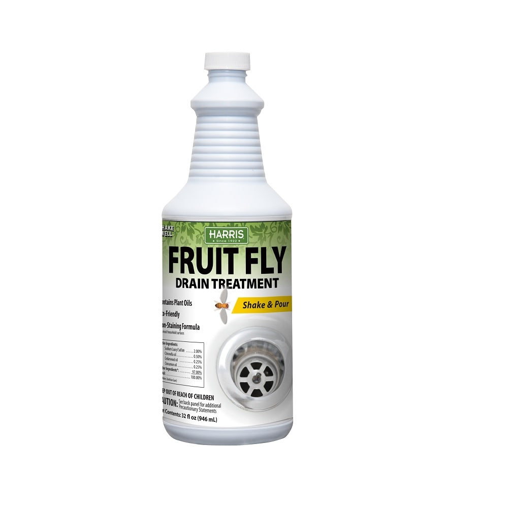 Harris FFDG-32 Fruit Fly Drain Treatment, 32 Ounce