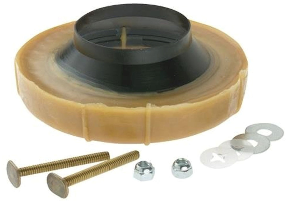 Harvey 001025 No-Seep No. 1 Wax Ring Kit, Almond