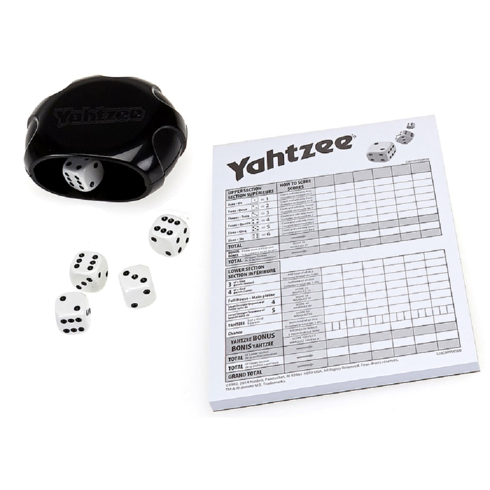 Hasbro HSB00950 Yahtzee Classic Game, 8Y+