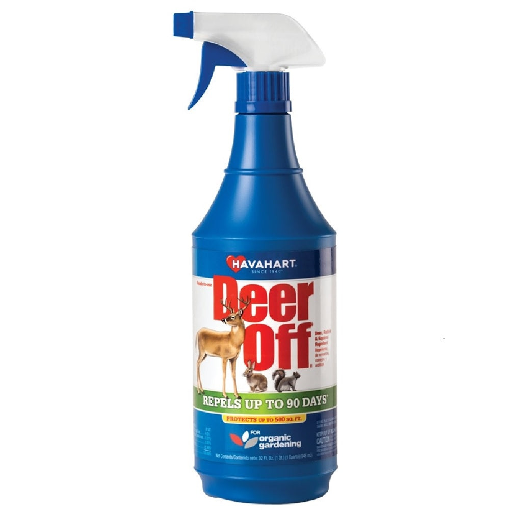 Havahart 5981 Ready-to-Use Deer and Rabbit Repellent, 32 Oz