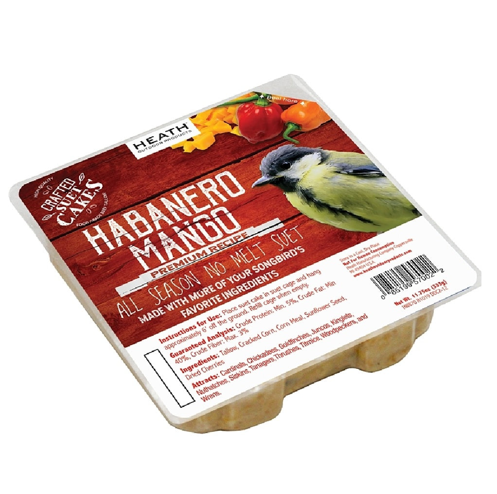 Heath DDC8-12 Wild Bird Food, Habanero Mango Flavor