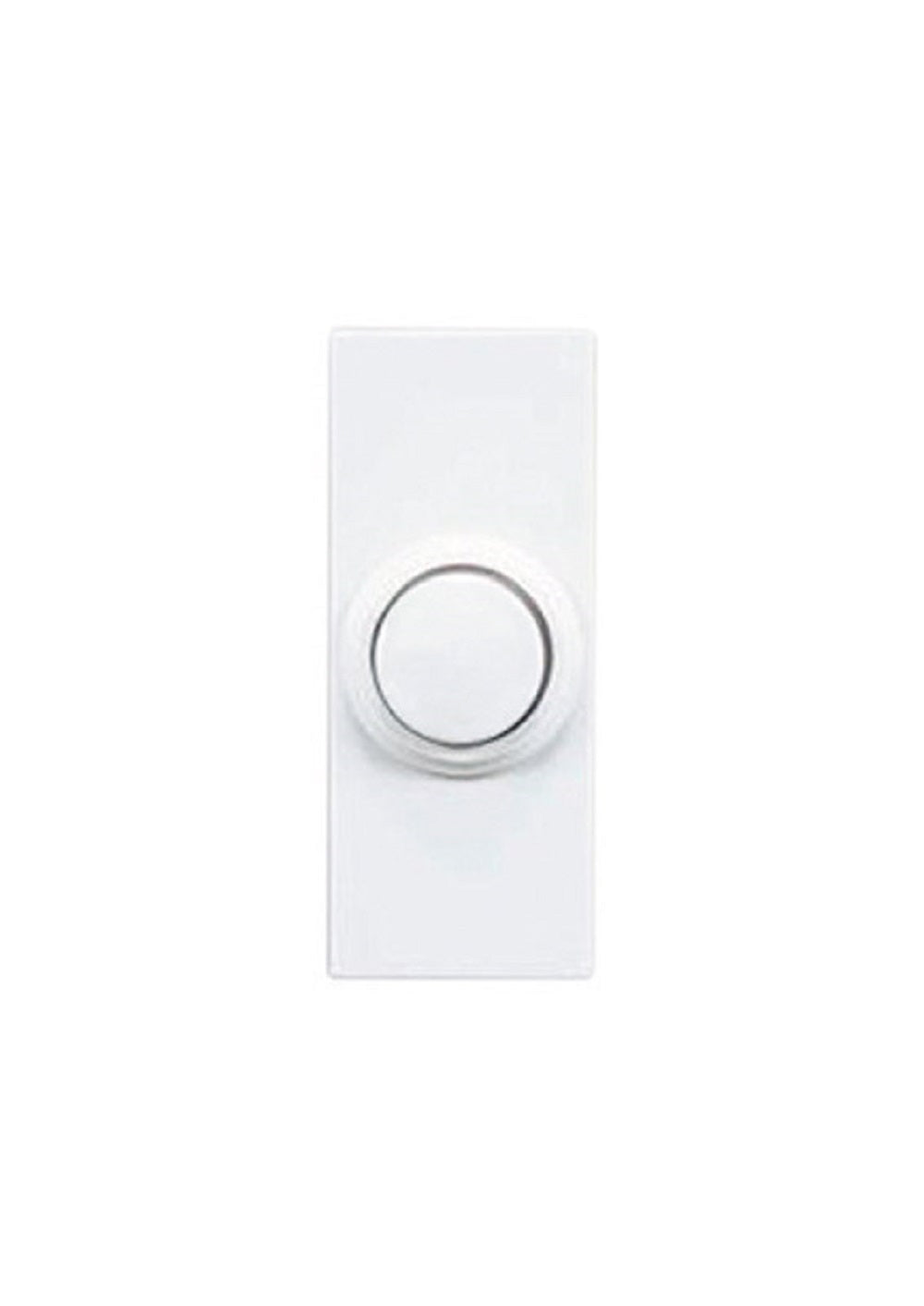 Heath Zenith SL-7393-02 Pushbutton Doorbell, Plastic