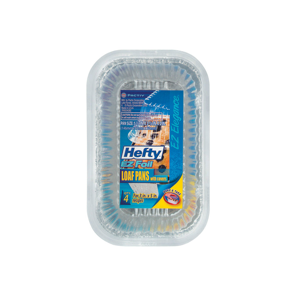Hefty Z99835 EZ Foil Mini Loaf Pan, Silver