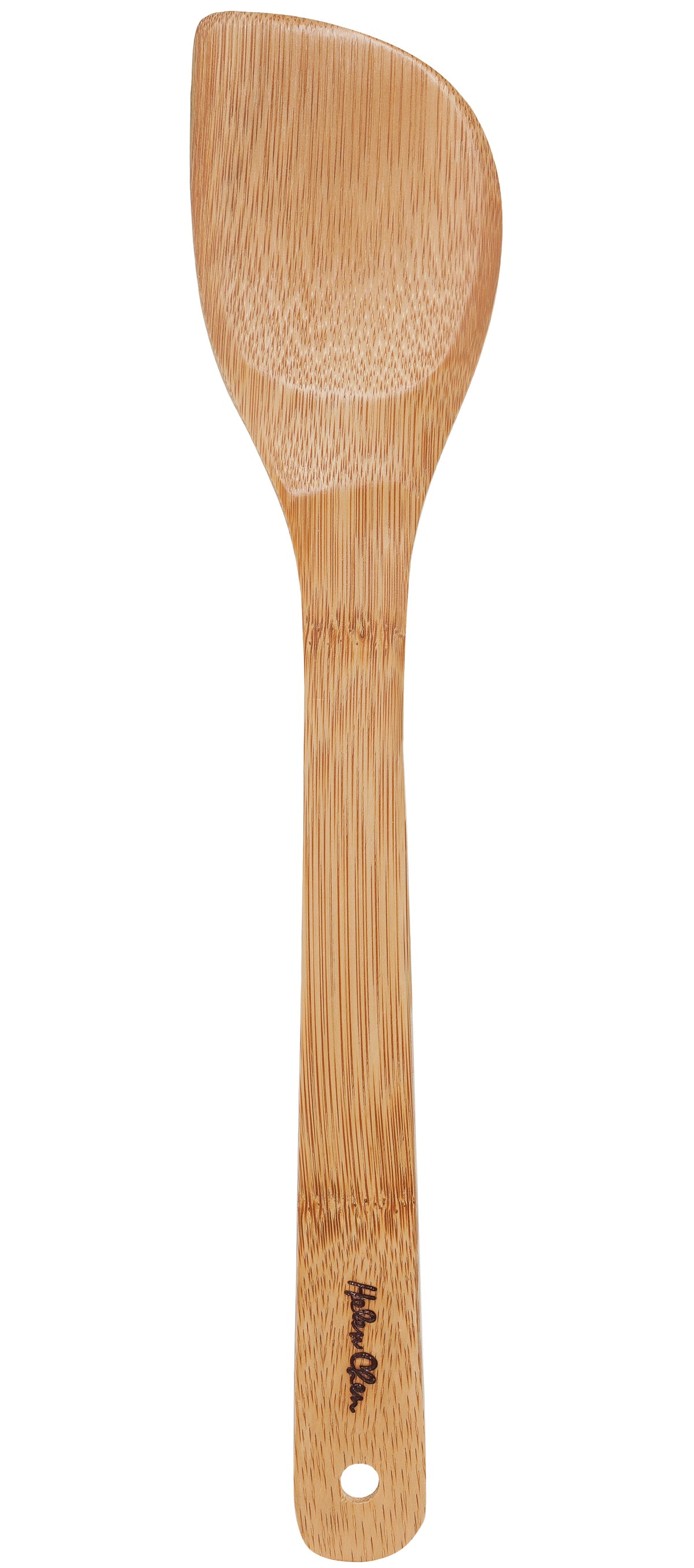 Helen's Asian Kitchen 97124 Left Handed  Stir Fry Spatula, 13", Bamboo