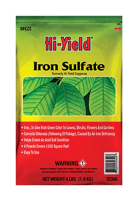 Hi-Yield 32340 Iron Sulfate, 4 Lbs