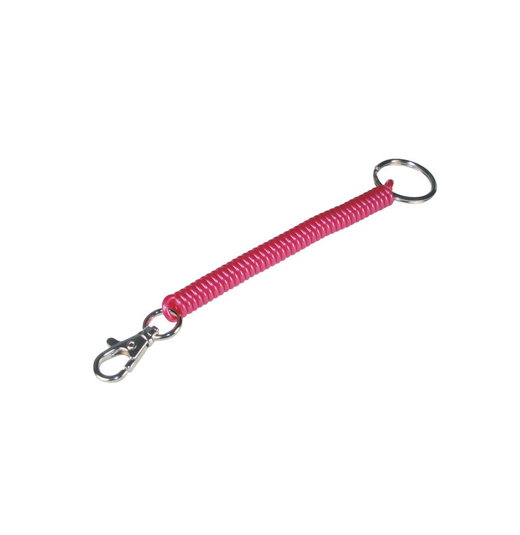 Hillman Fasteners 711082 Wrist Coil Key Chain, Plastic/Metal