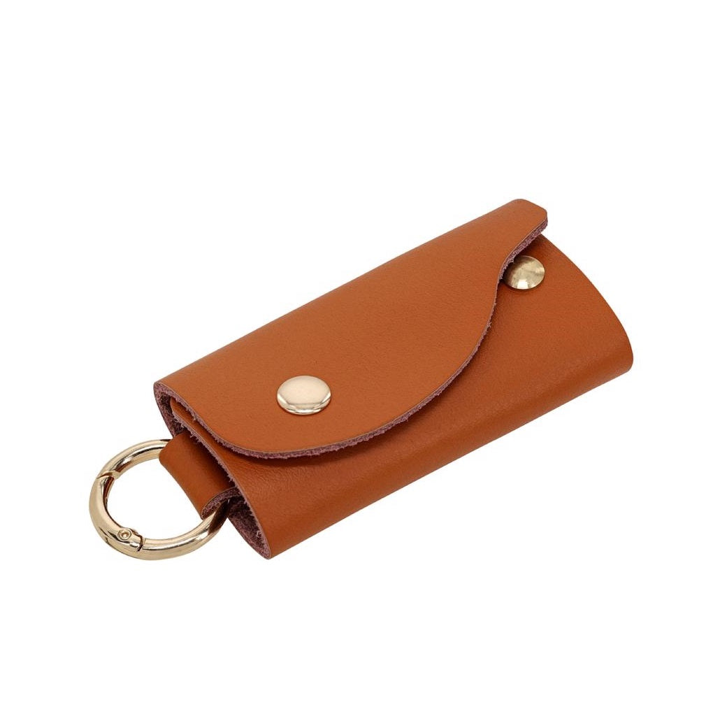 Hillman Fasteners 9985053 Keychain Card Holder, Leather