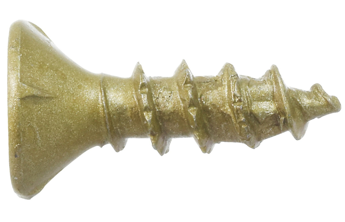 Hillman Fasteners 116780 PowerPro One Flat Head Multi-Material Screws, #6 x 1/2"