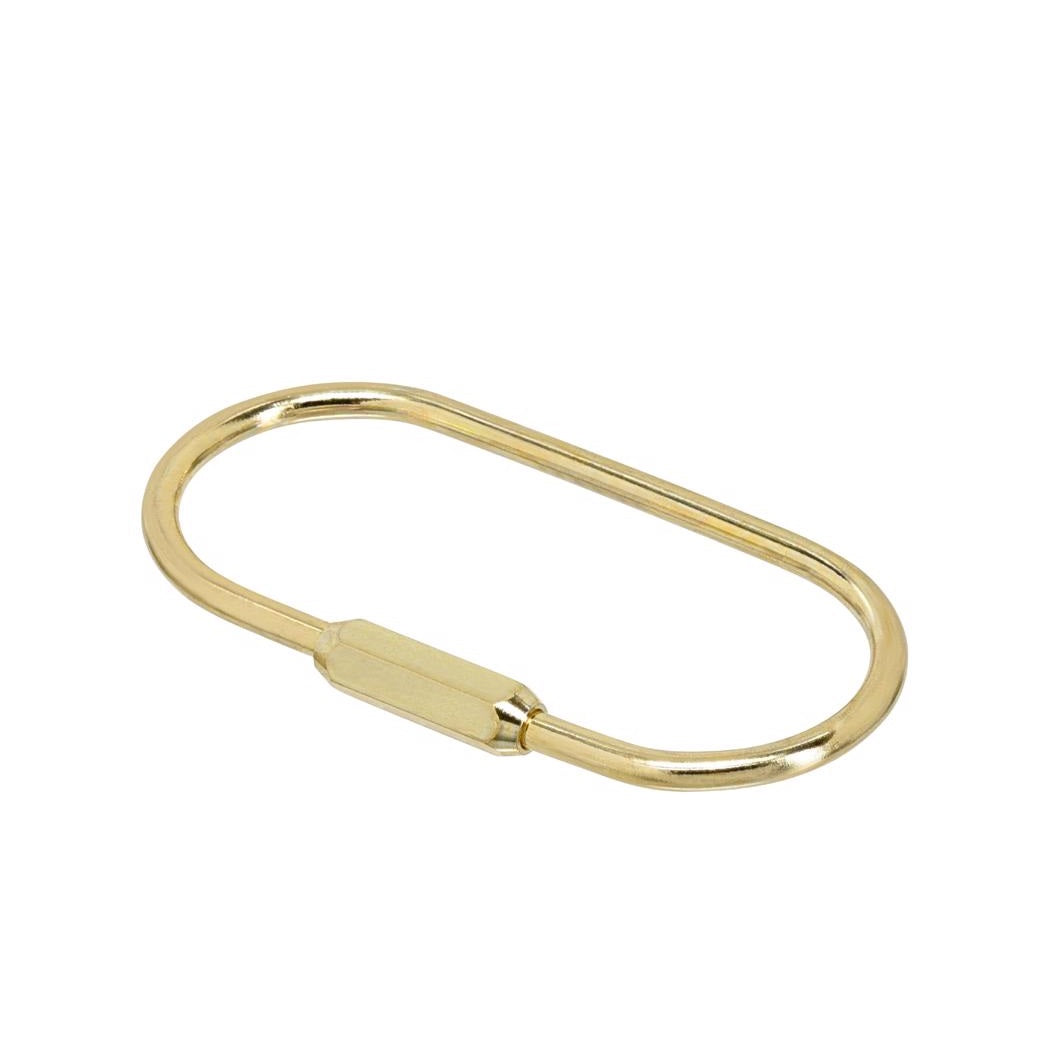 Hillman Fasteners 9985051 Sanitas Key Ring, Brass