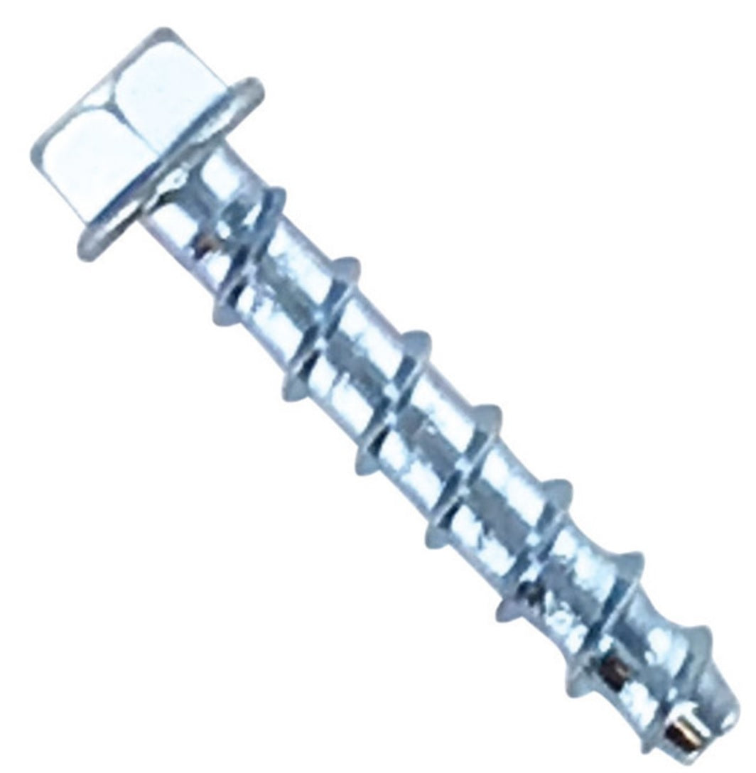 Hillman Fasteners 372215 Screw-Bolt+ Concrete Screw Anchor, Zinc Plated