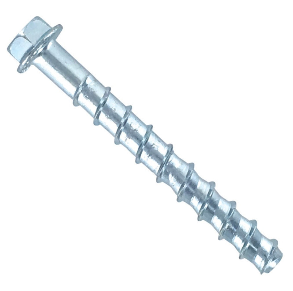 Hillman Fasteners 372226 Screw-Bolt+ Concrete Screw Anchor, 1/2" x 5", BX/10