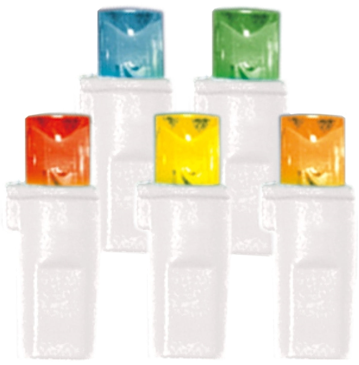 Hofert HUS410 Hometown Holidays LED Icicle Christmas Light Set, 100 Lights