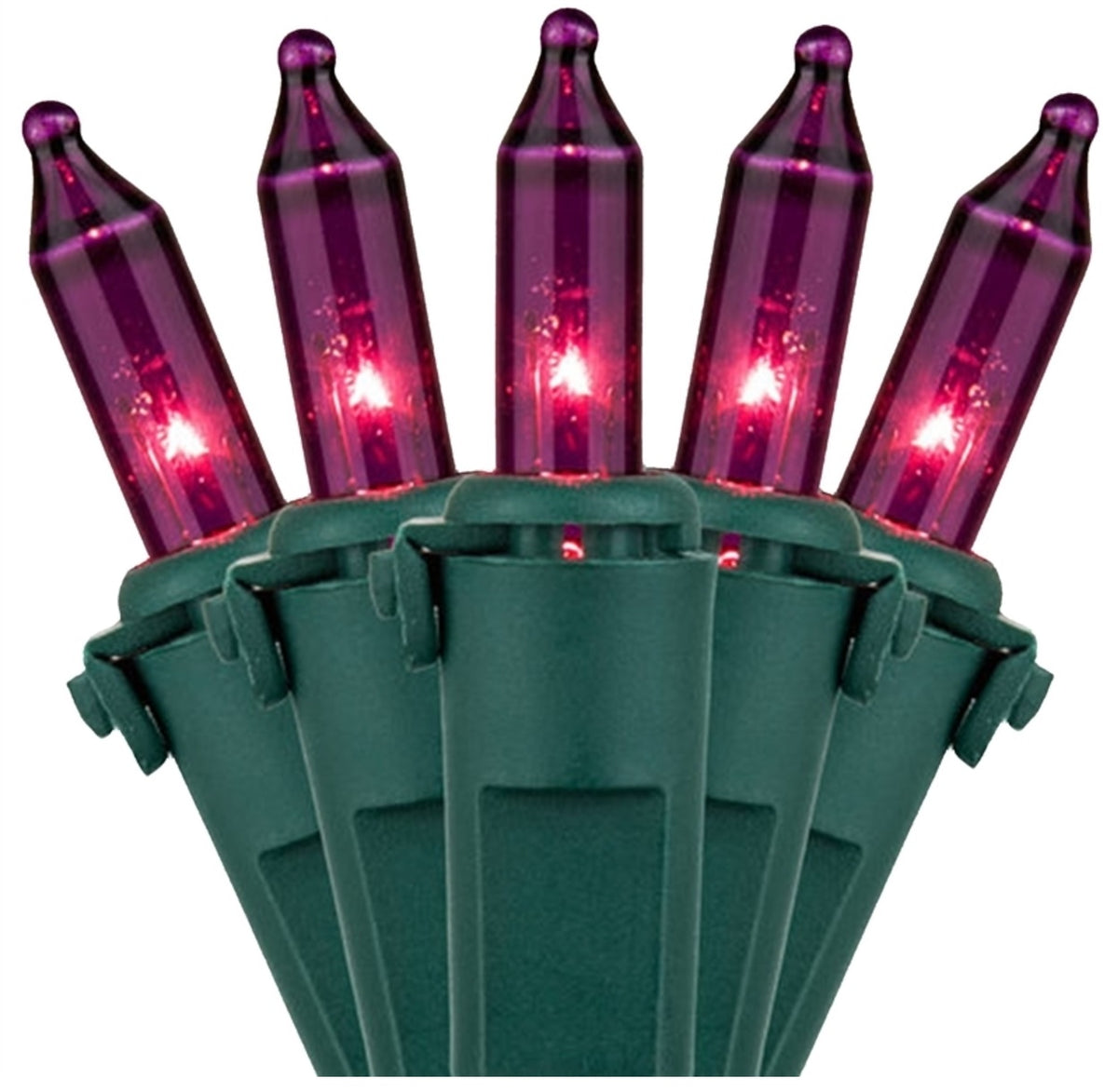 Hofert 2980-08/U13Y072L Hometown Holidays Mini Christmas Light Set, 100 Lights