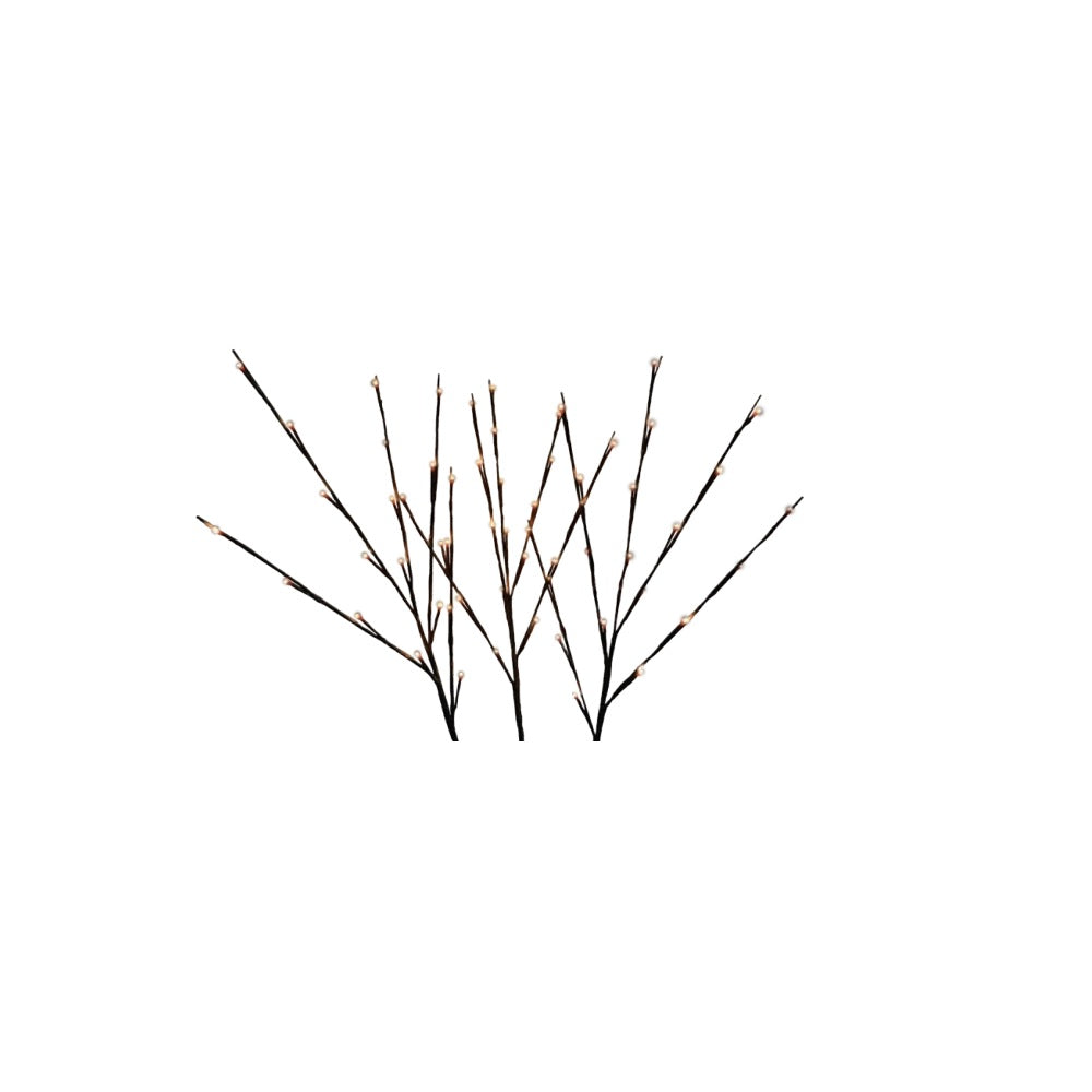 Holiday Bright Lights LED-TWIG60-WW LED Christmas Twig Stake, 32"