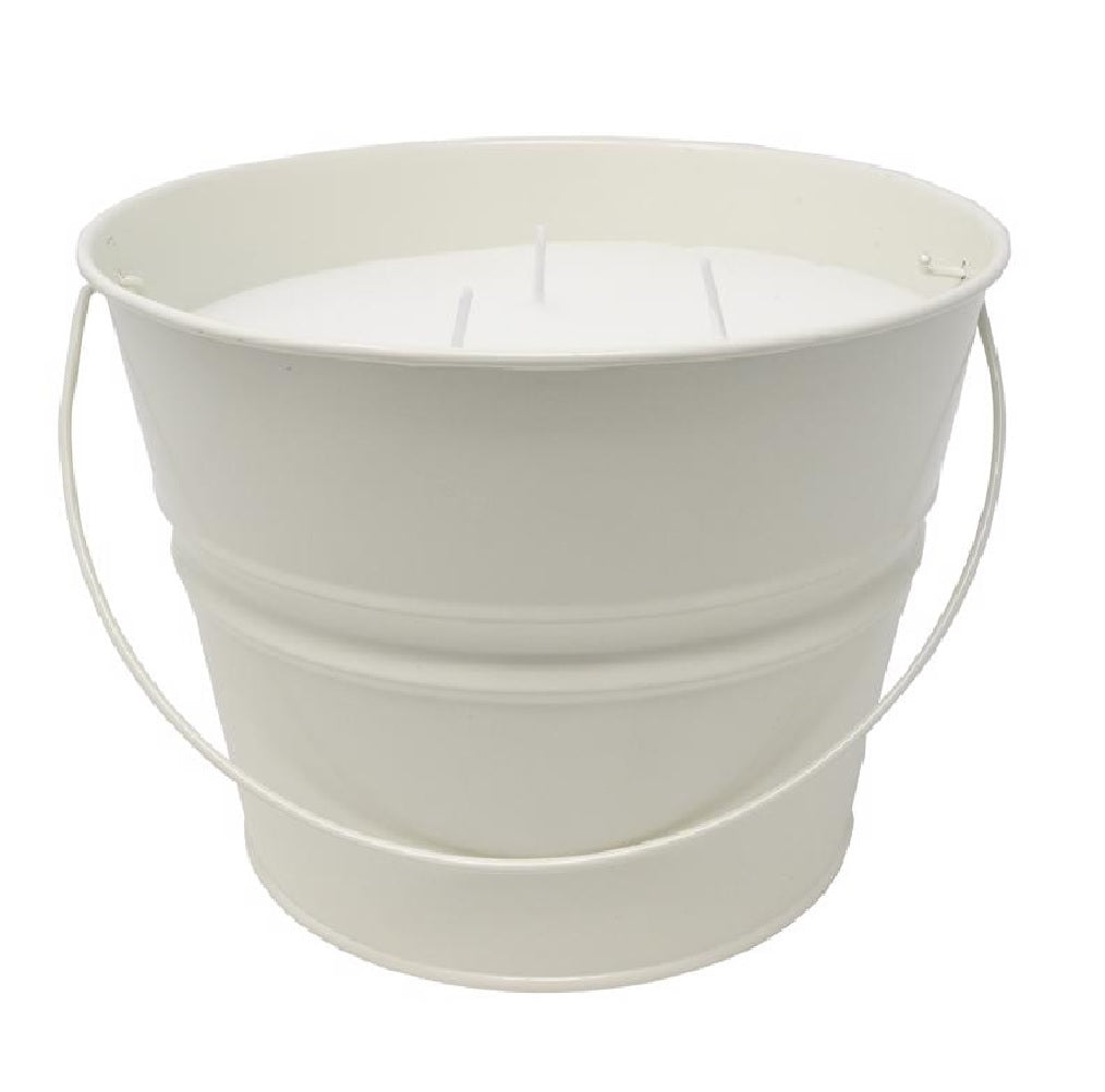 Home Essentials 21199P-W Citronella Bucket Candle, 30 oz