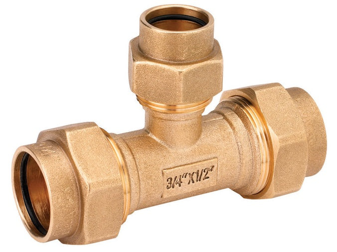 buy brass flare pipe fittings & tees at cheap rate in bulk. wholesale & retail plumbing goods & supplies store. home décor ideas, maintenance, repair replacement parts