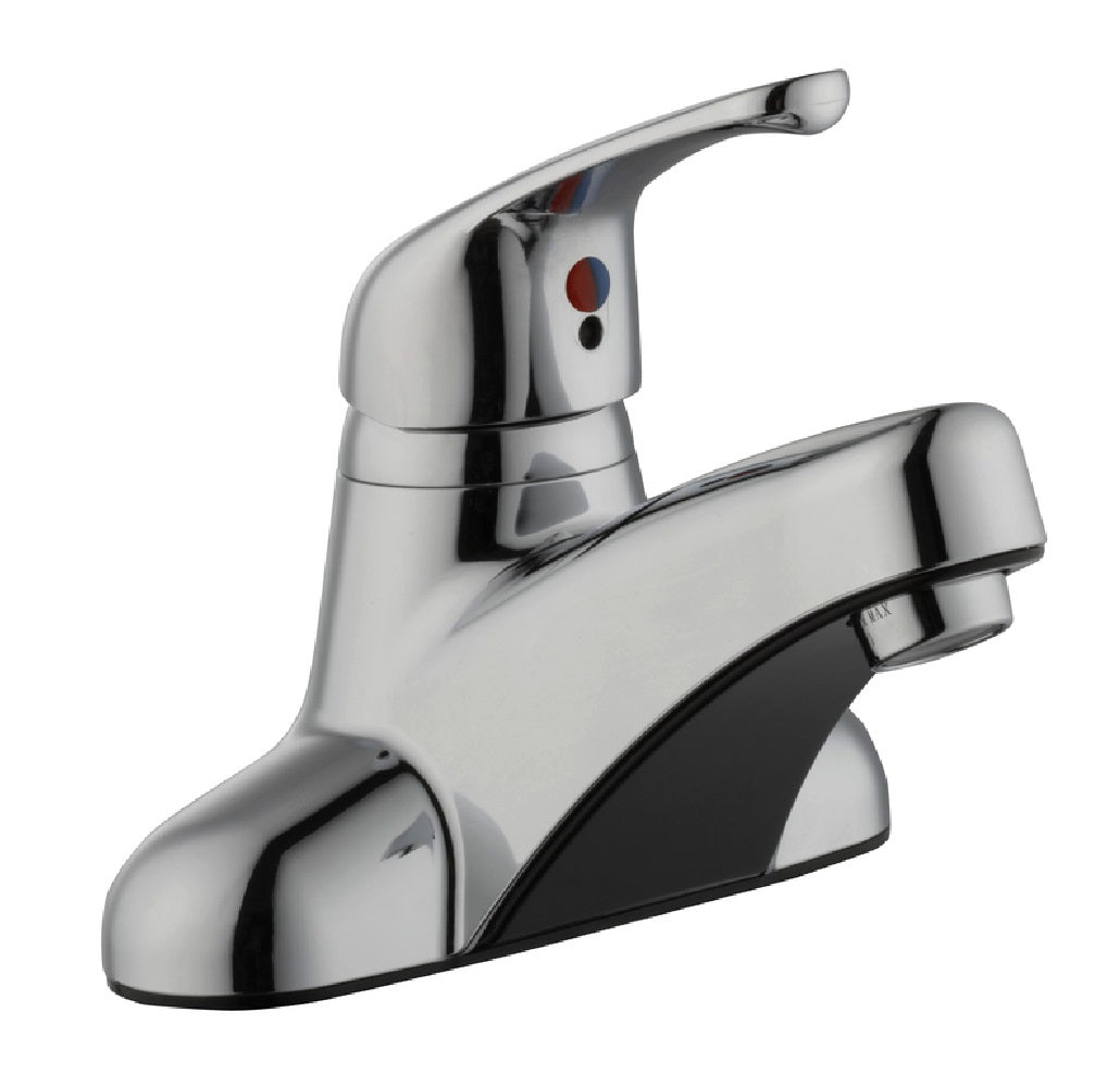 Home Plus 1009-50CP-N Single Handle Modern Lavatory Faucet, Chrome