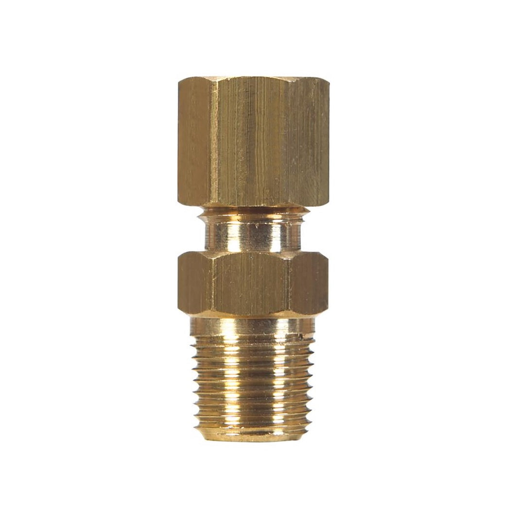 Homeplus+ 6JC120110701021 Compression Connector, Brass