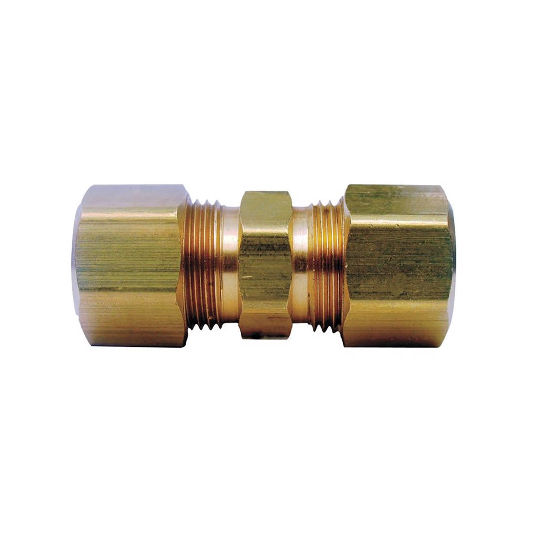 Homeplus+ 6JC120110701051 Compression Union, Yellow Brass