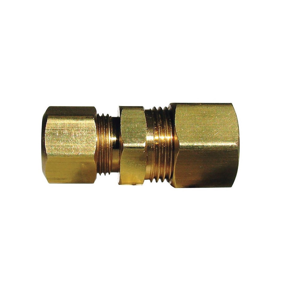 Homeplus+ 6JC120110701052 Compression Union, Yellow Brass