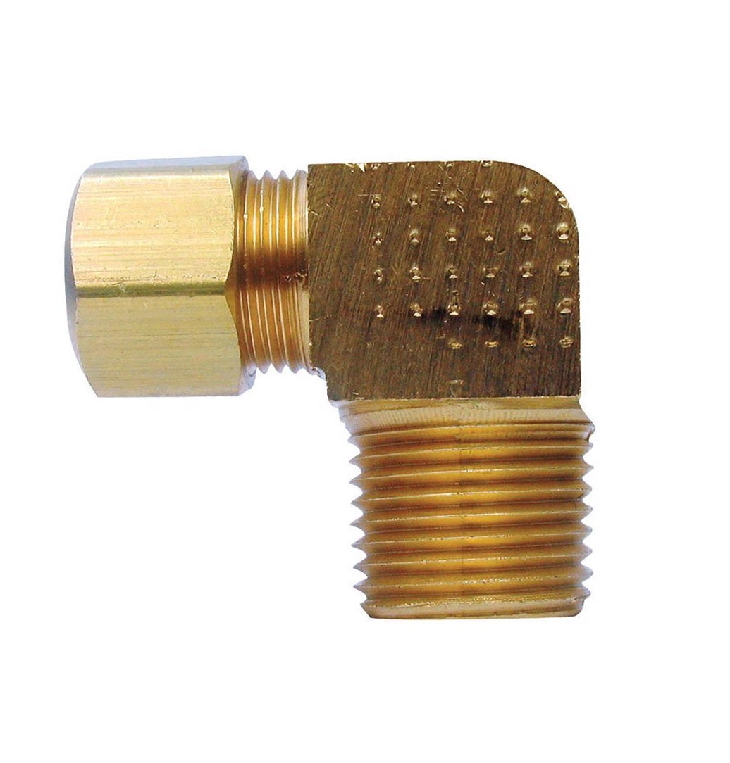 Homeplus+ 6JC121010711027 90 Degree Elbow, Brass