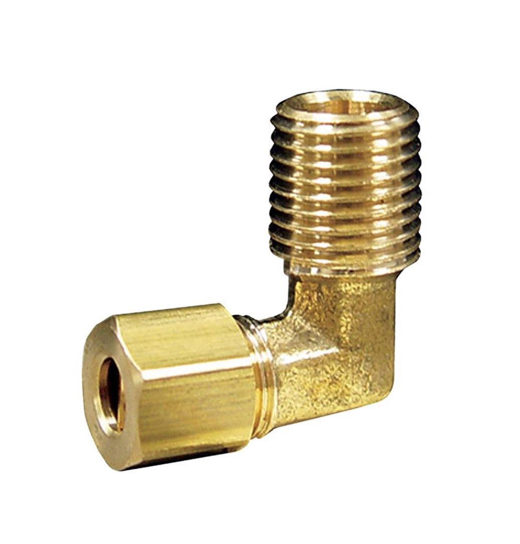 Homeplus+ 6JC121010711033 90 Degree Street Elbow, Brass