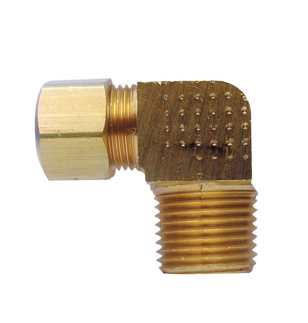 Homeplus+ 6JC121010711031 90 Degree Street Elbow, Brass