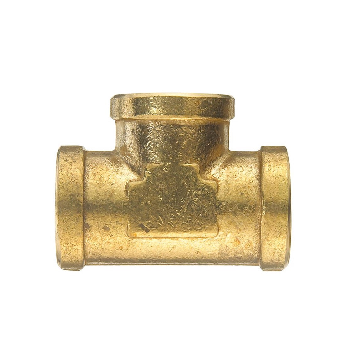 Homeplus+ 6JC120910711035 FPT Tee, Brass