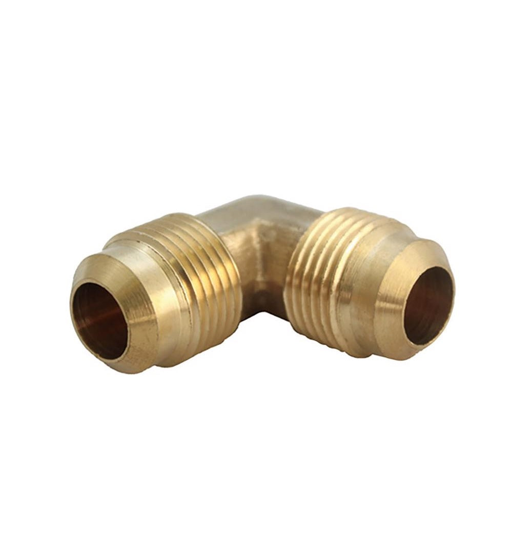 Homeplus+ 6JC126310721013 Flare 90 Degree Elbow, Brass