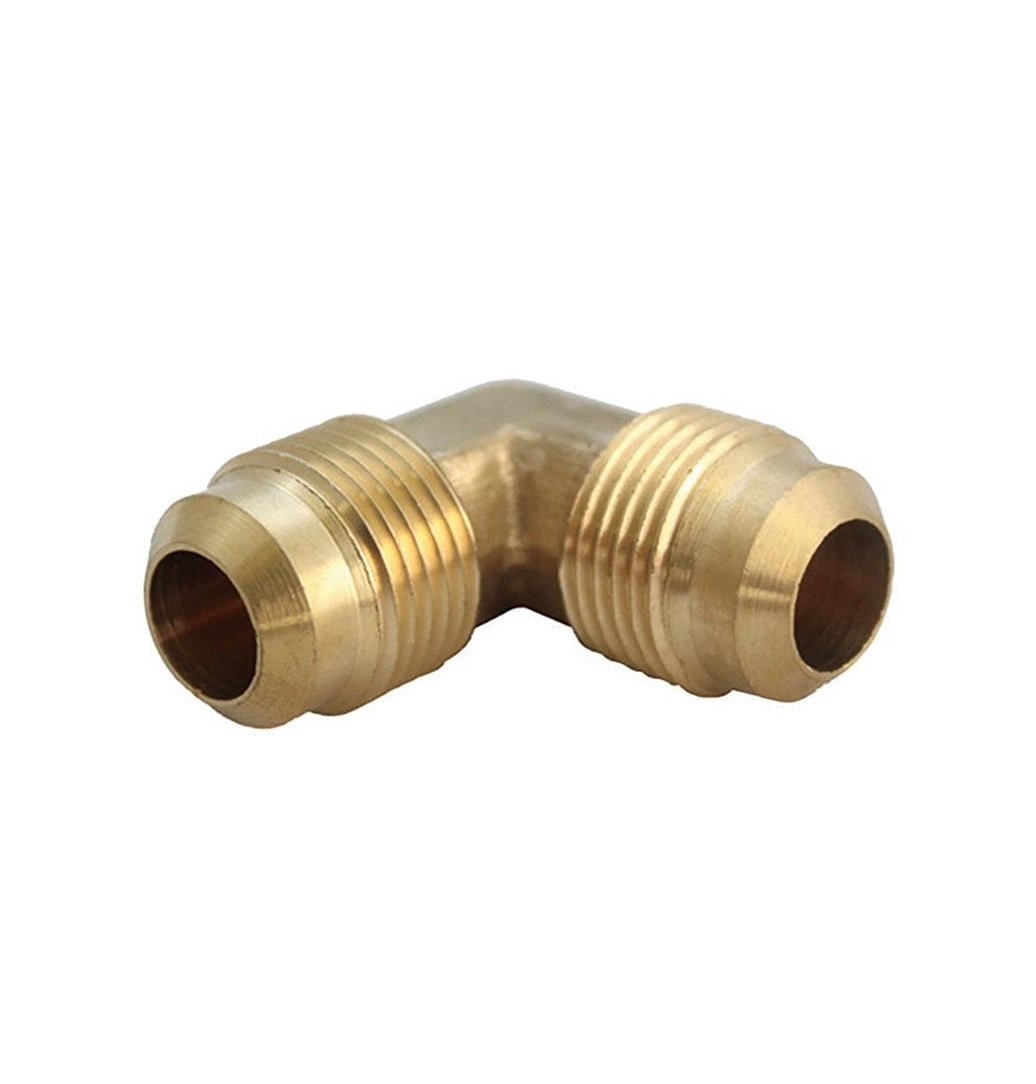 Homeplus+ 6JC126310721014 Flare 90 Degree Elbow, Brass