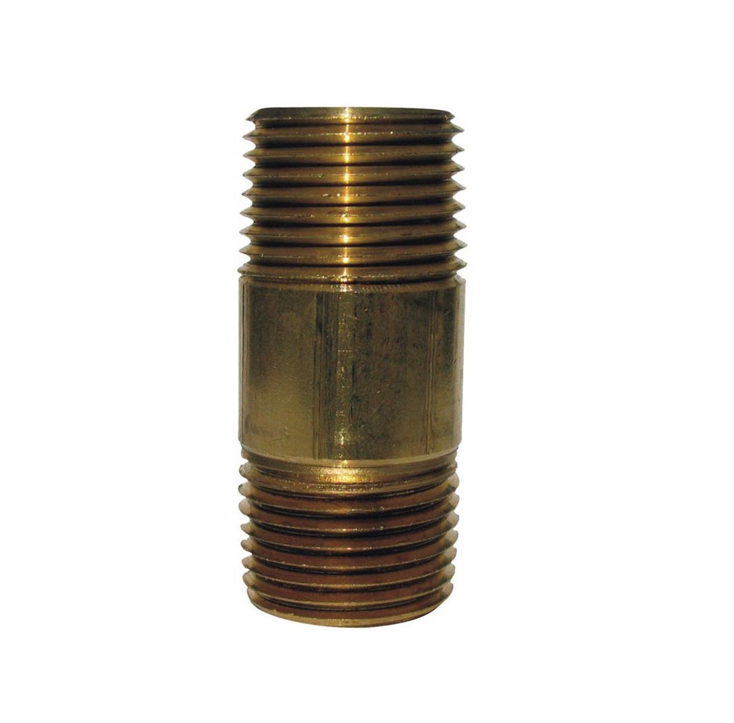 Homeplus+ 6JC126300201047 MPT Nipple, Red Brass