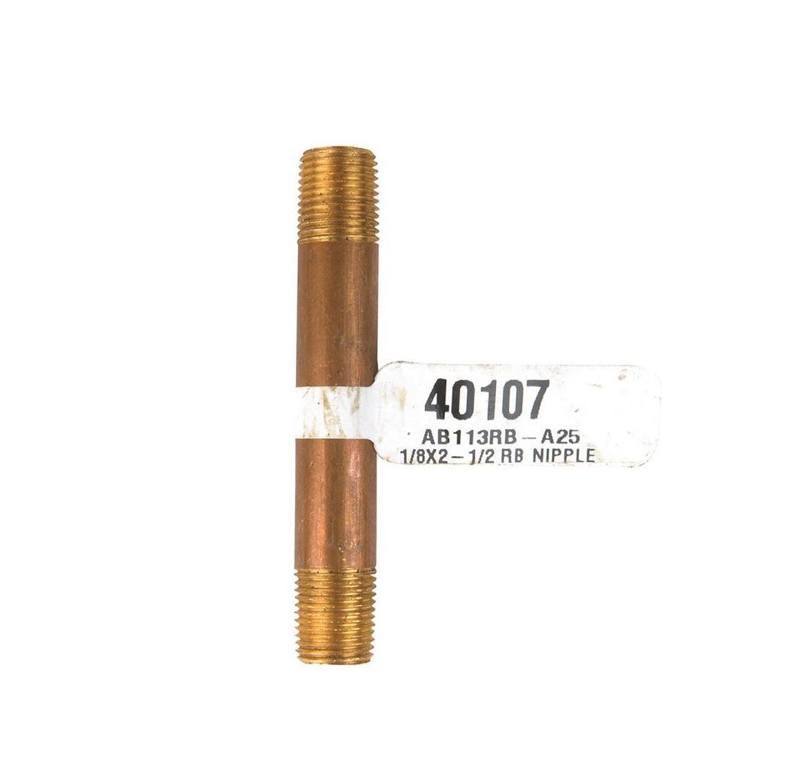 Homeplus+ 6JC126300201013 MPT Nipple, Red Brass