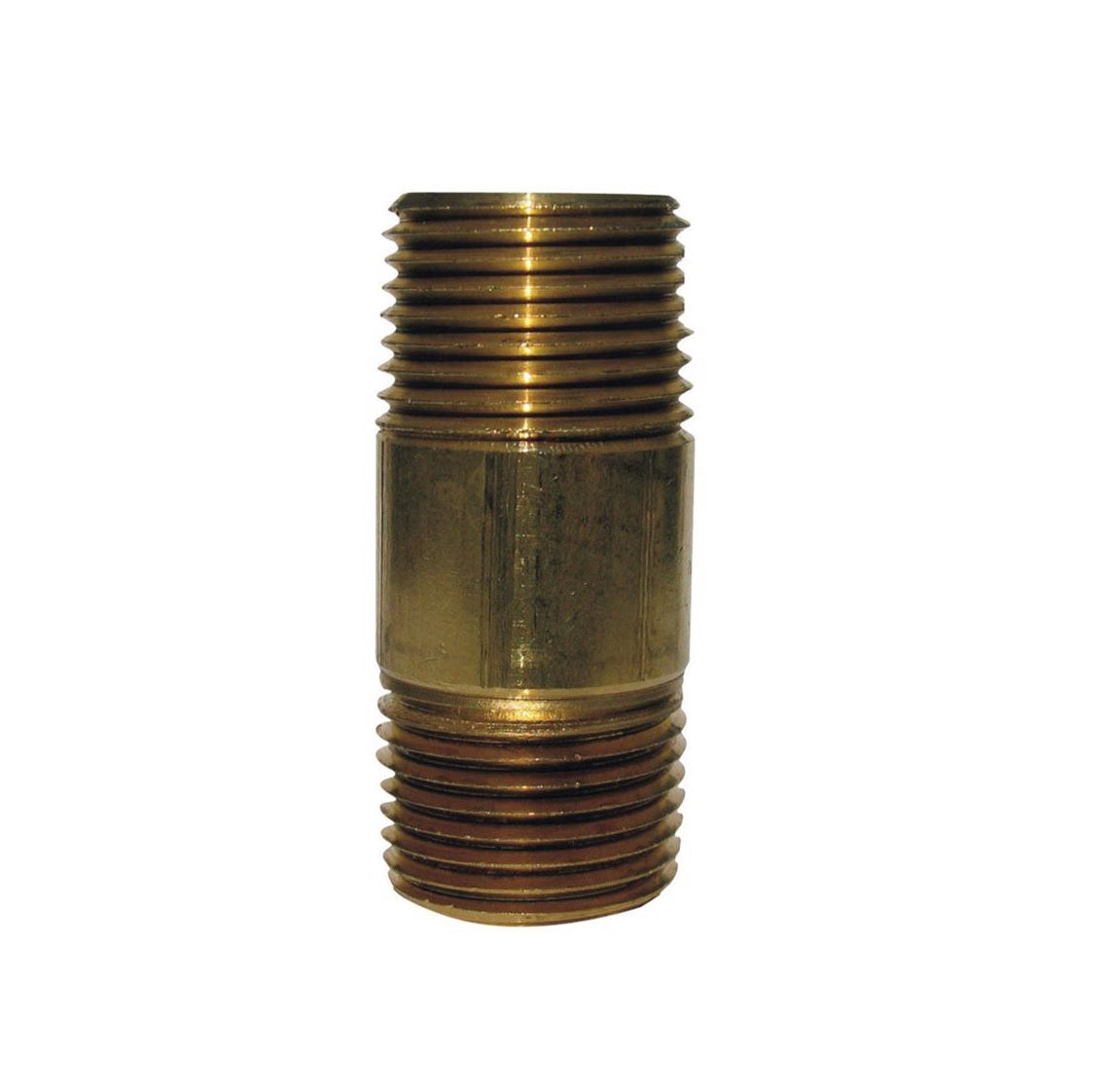 Homeplus+ 6JC126300201021 MPT Nipple, Red Brass
