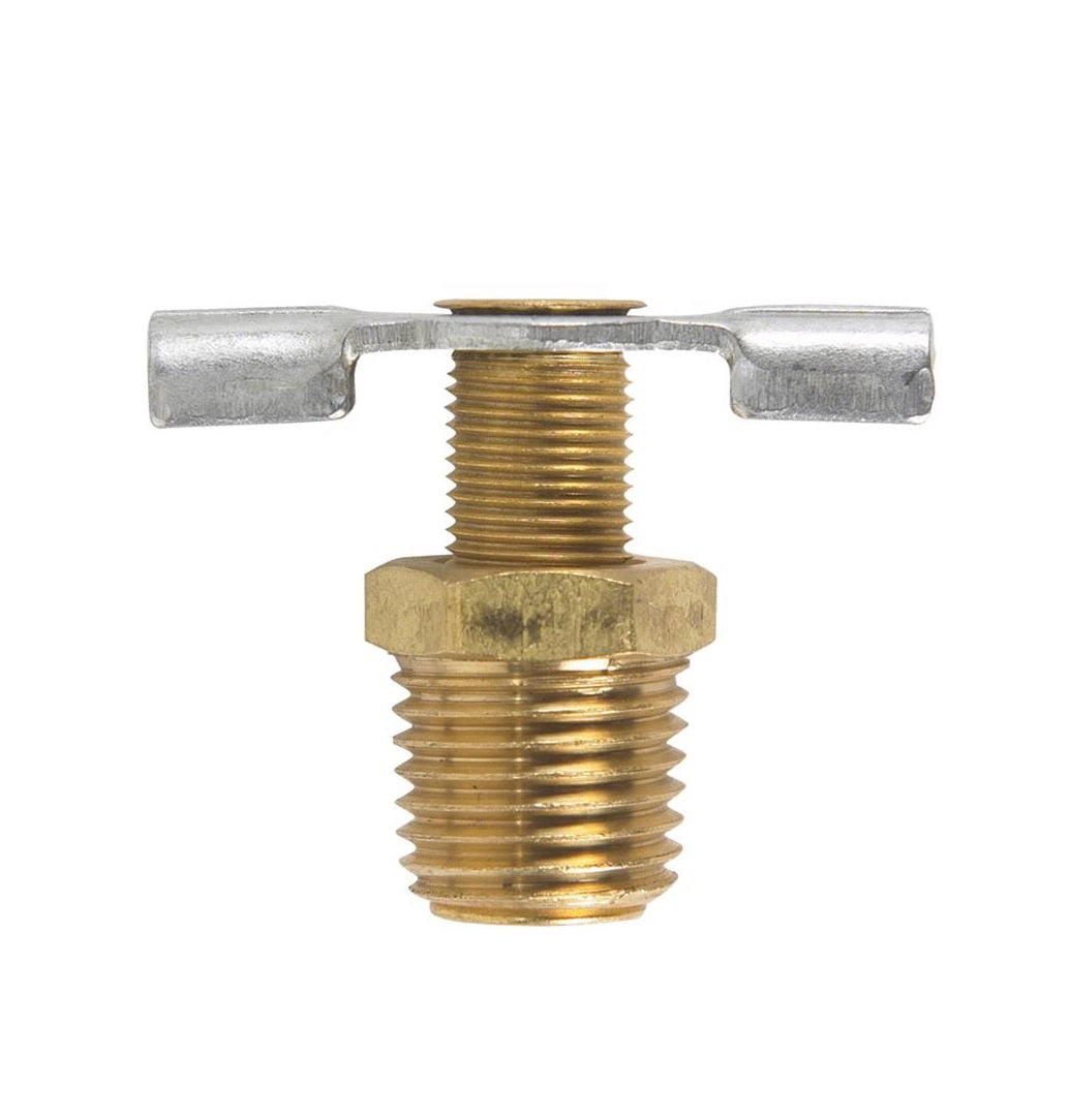 Homeplus+ 6JC052102421017 Needle Drain Cock, Brass