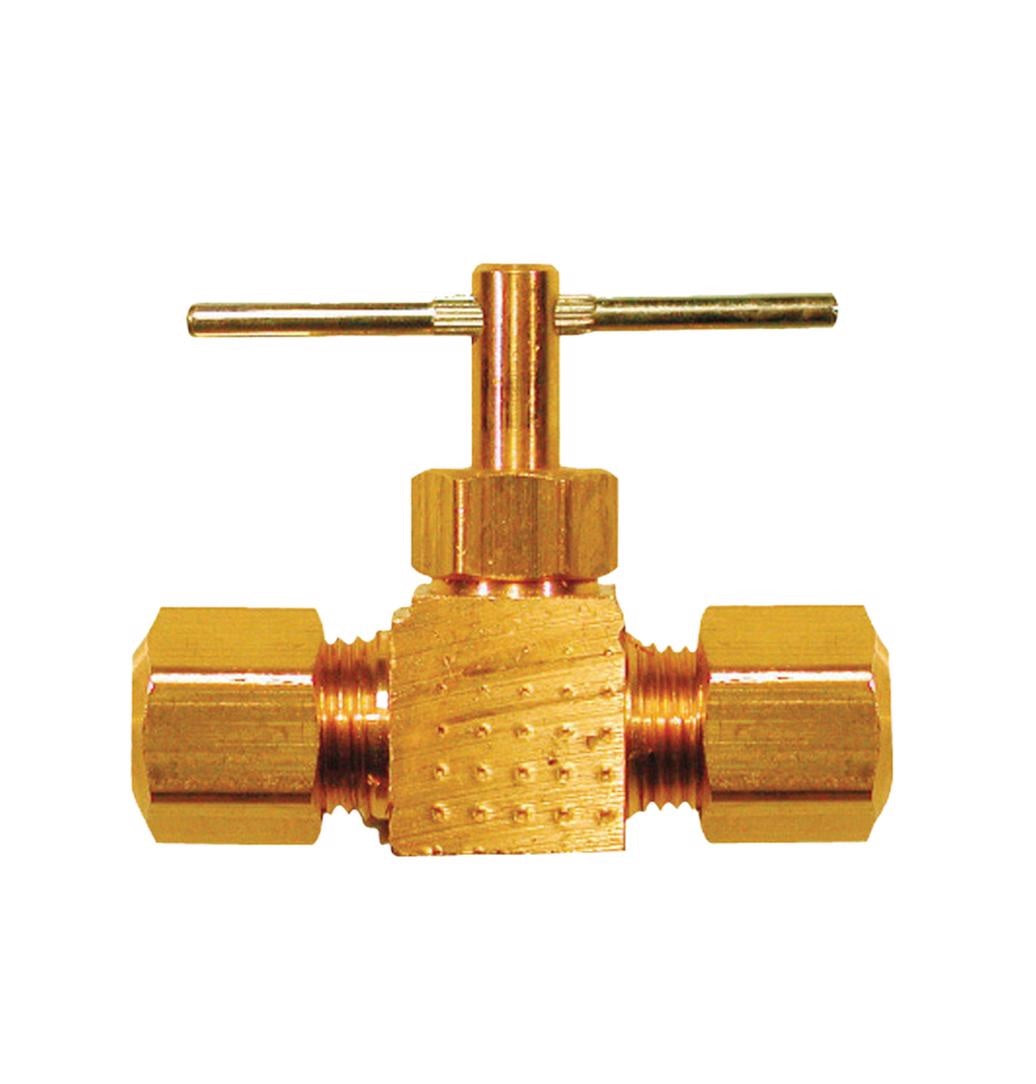 Homeplus+ 6JC052102421012 Needle Valve, Brass