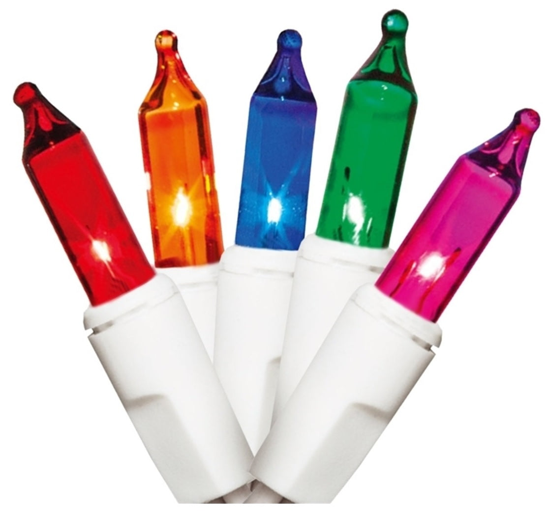 Hometown U13Y023I Holidays Mini Christmas Light Set, 50 Lights
