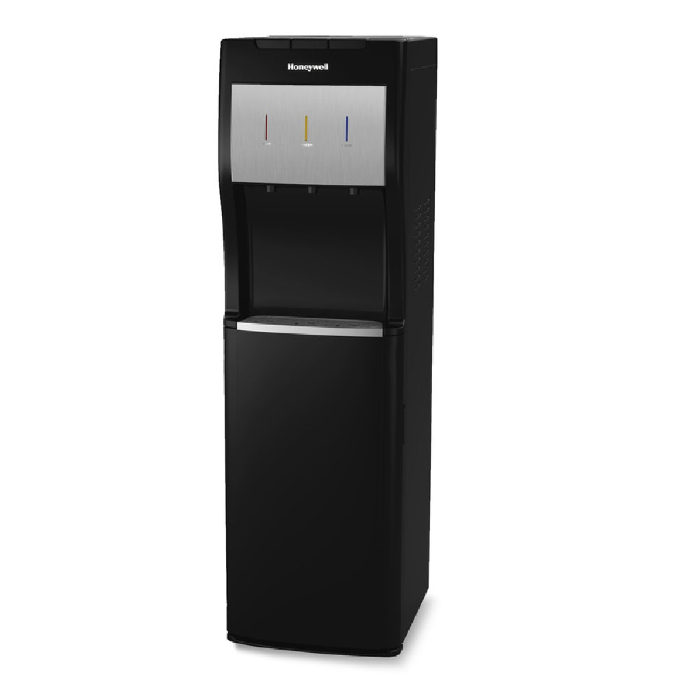 Honeywell HWBL1013B Free-Standing Water Dispenser, Plastic, Black