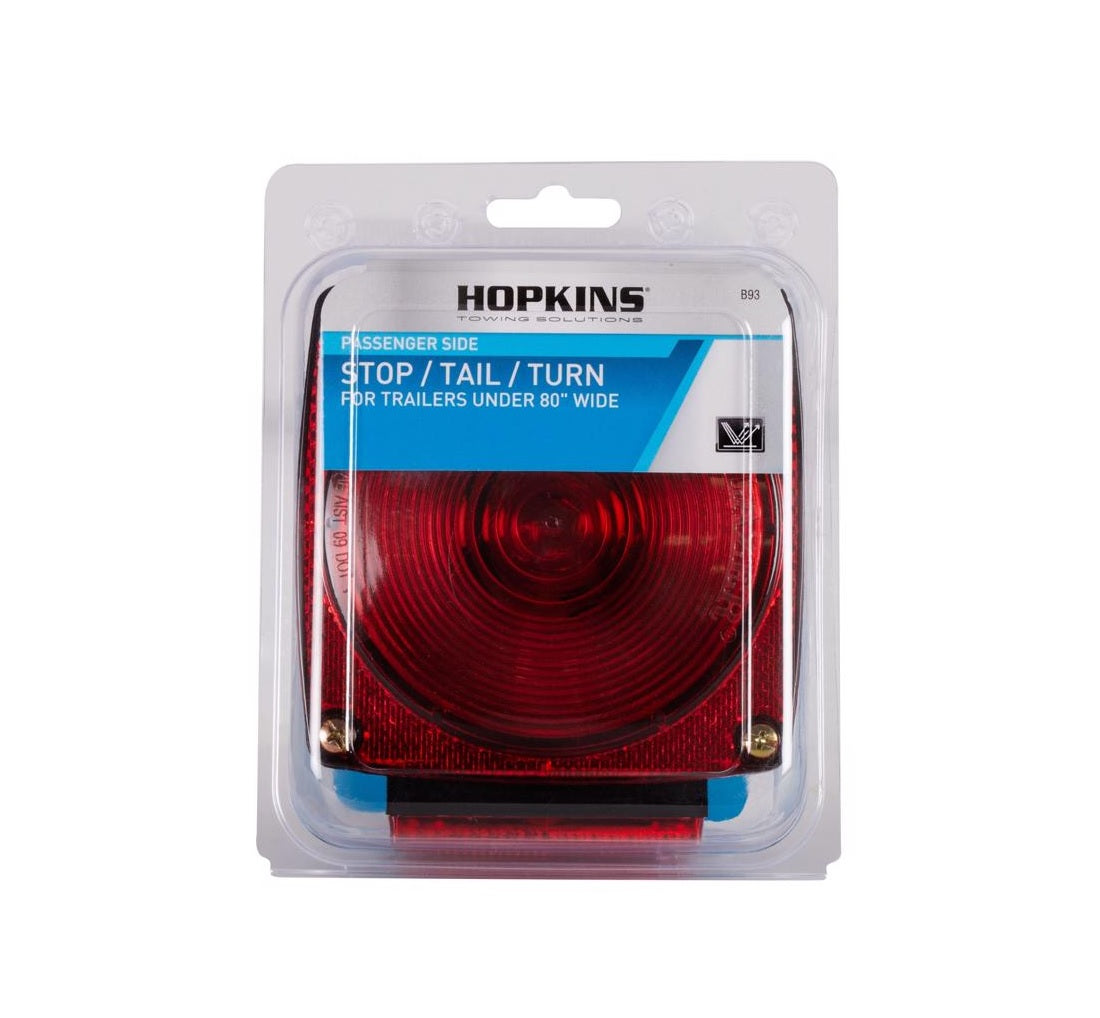 Hopkins B93 Square Stop/Tail/Turn Combination Tail Light, Red