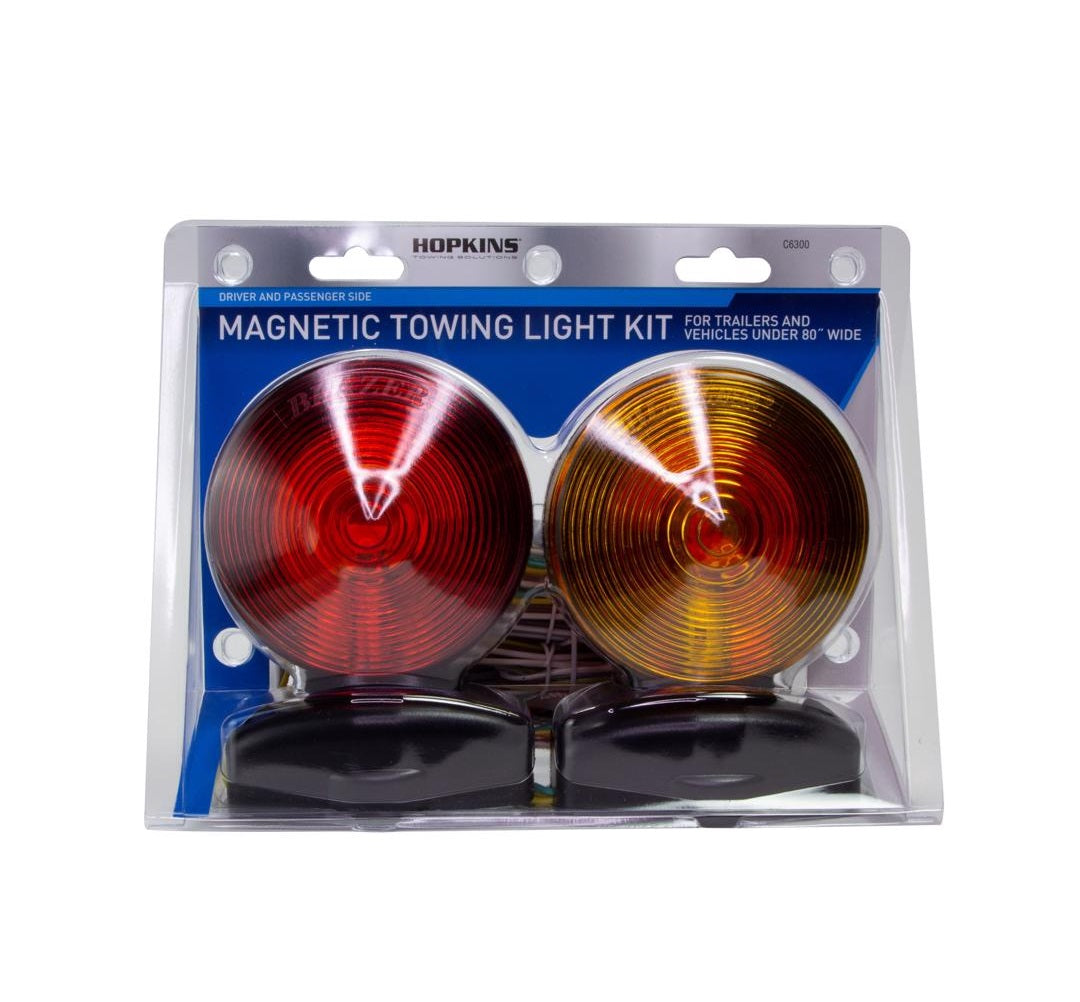 Hopkins C6300 Round Towing Light Kit, Polycarbonate