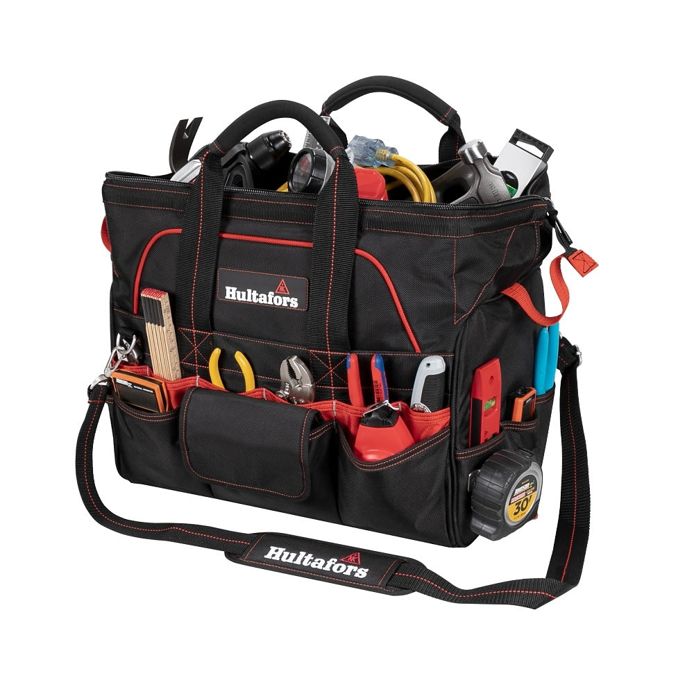 Hultafors HT5553 Pro Contractor's Closed-Top Tool Bag, Neoprene/Polyester