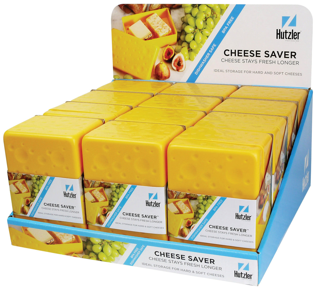 Hutzler 7044PRO Cheese Saver Box, Plastic