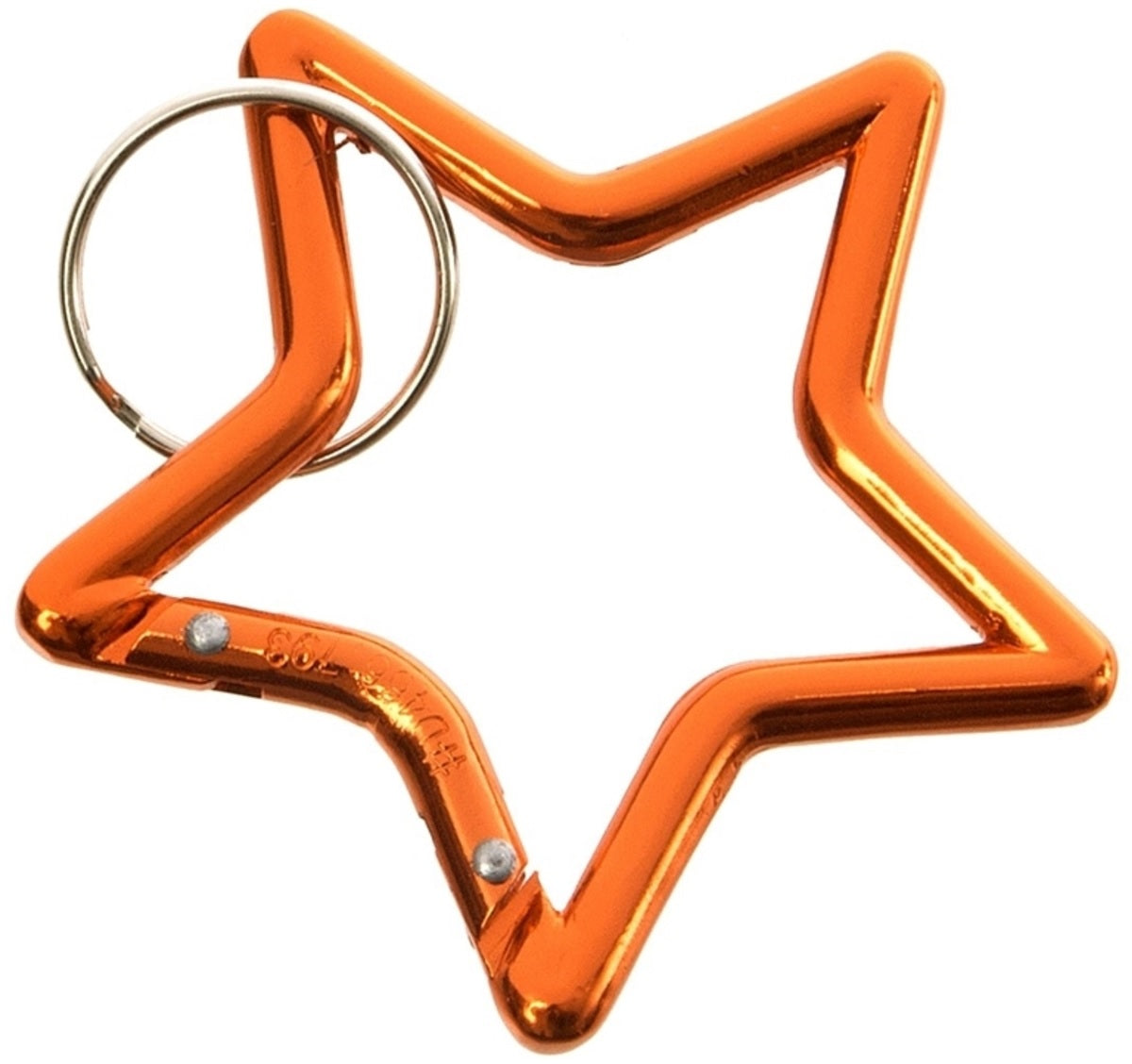 Hy-Ko KC495 2GO Star Carabiner, Assorted Colors