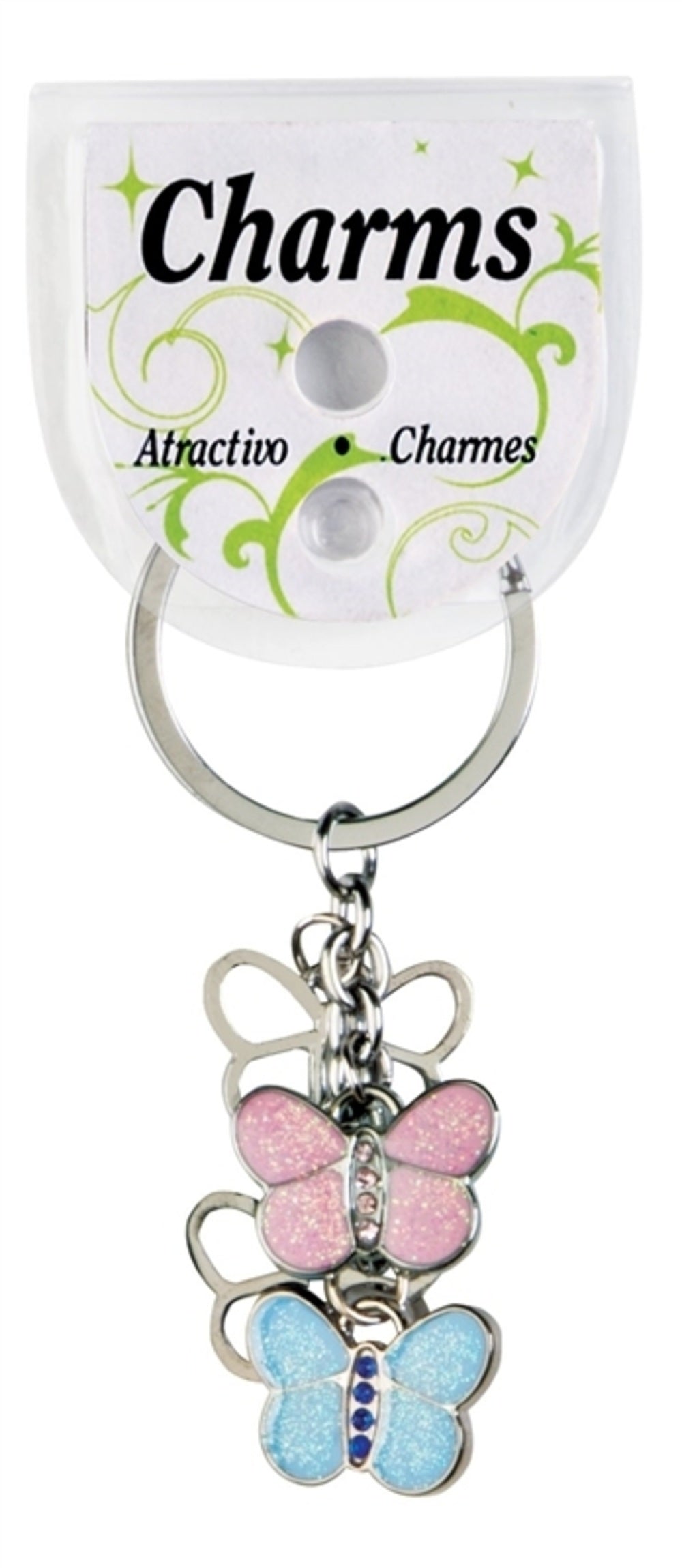 Hy-Ko KH430 Butterfly Charm Key Ring