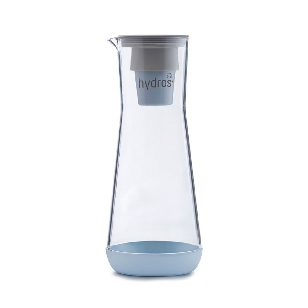 Hydros C-441702 Water Filtration Carafe, Blue, 40 Oz