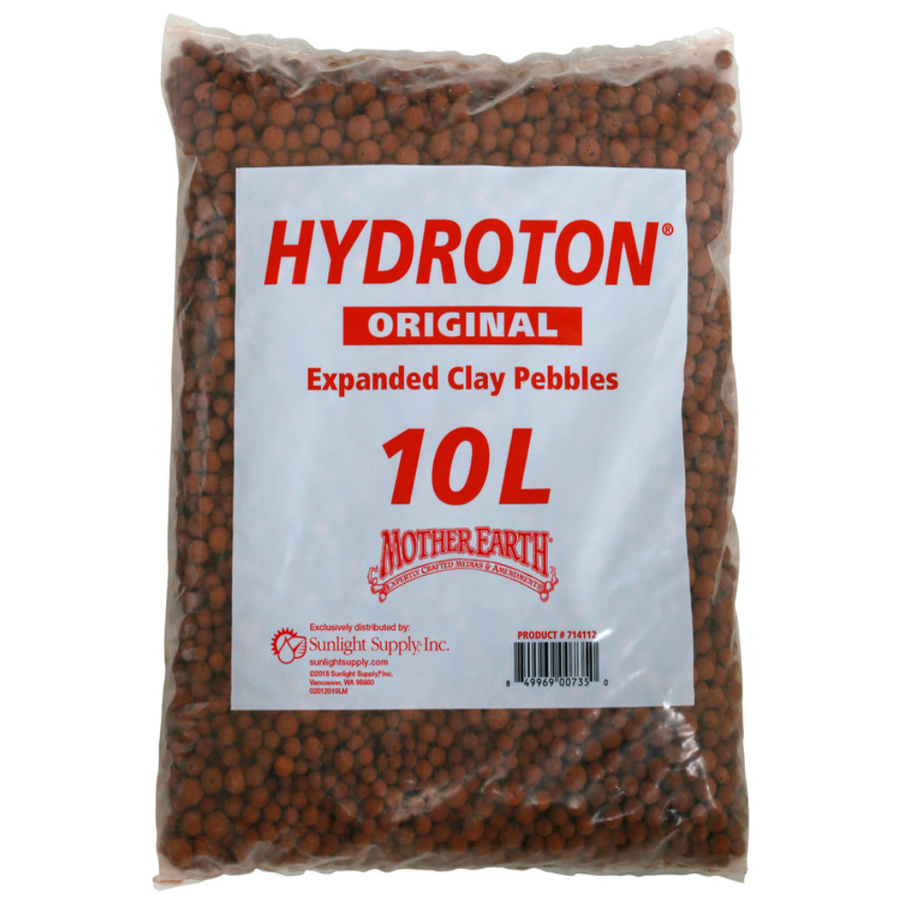 Hydroton HGC714112 Mother Earth Expanded Clay Pebbles, 10 L