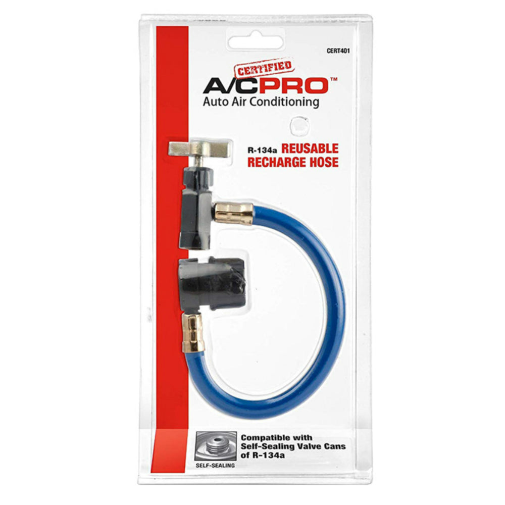 A/C Pro CERT401-1 R134A Resuable Recharge Hose