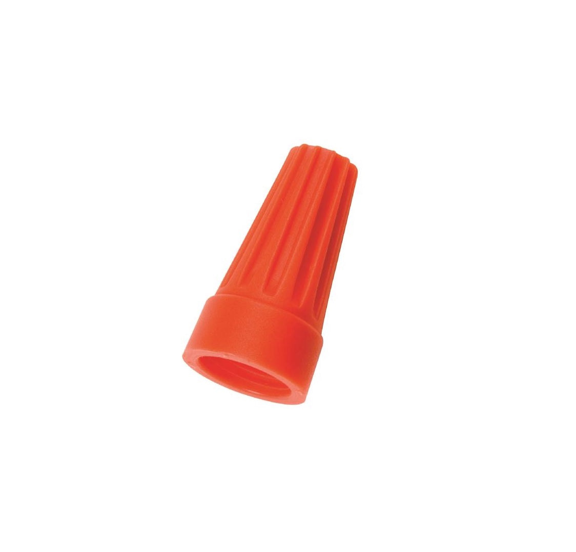 Ideal 773302 Copper Wire Connectors, Orange