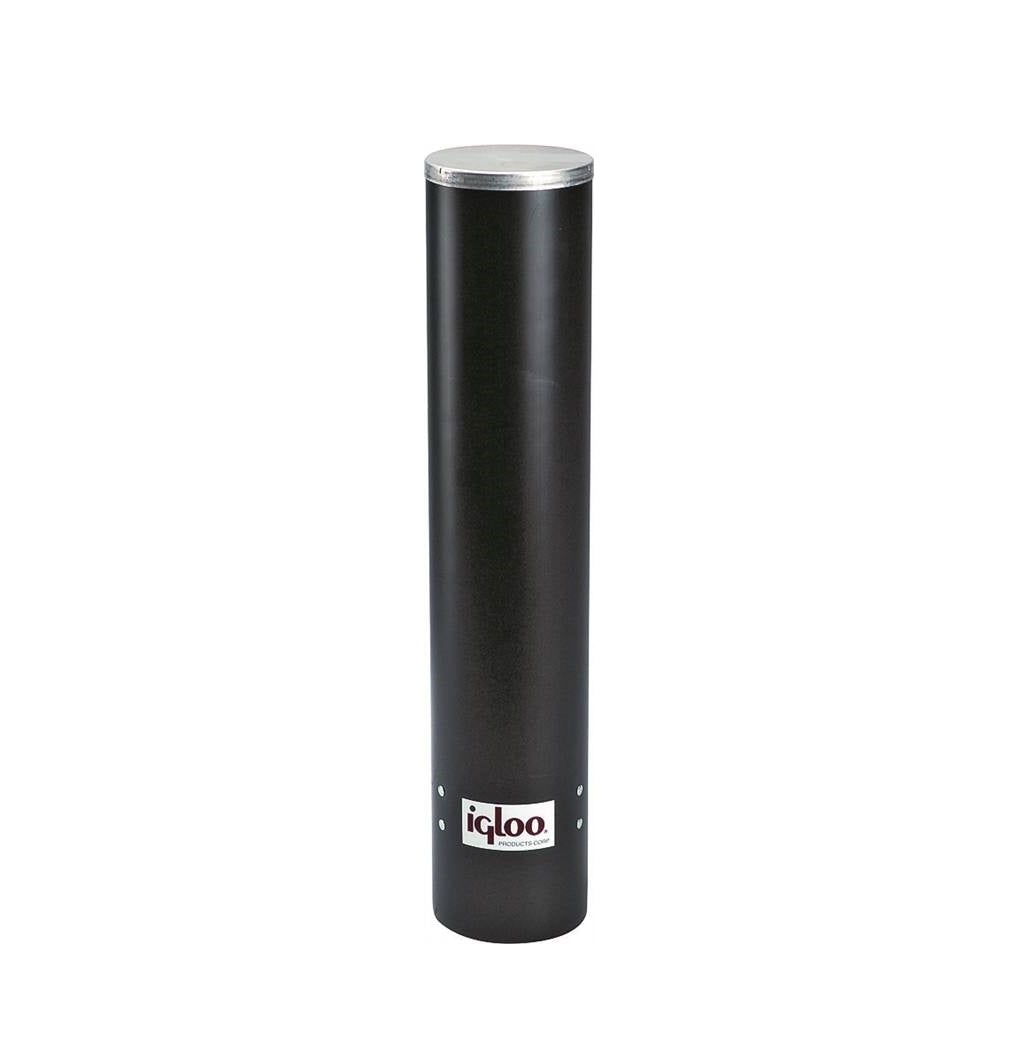 Igloo 9534 Water Cooler Cup Dispenser, Black